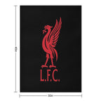 Red Liverpool LFC Bird Eco-conscious Throw Blanket