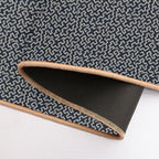 Vibrant Azzy Pattern Design  Stain-Proof Bath Mat