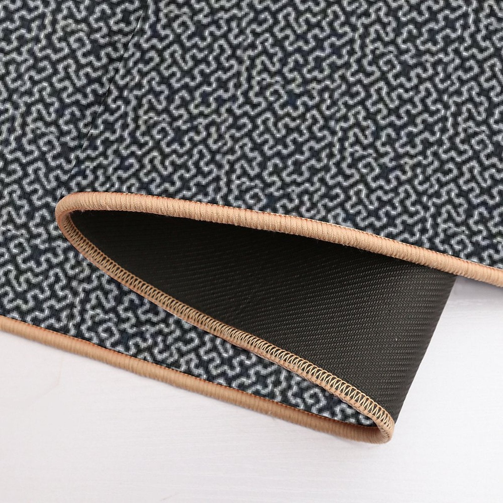 Vibrant Azzy Pattern Design  Stain-Proof Bath Mat