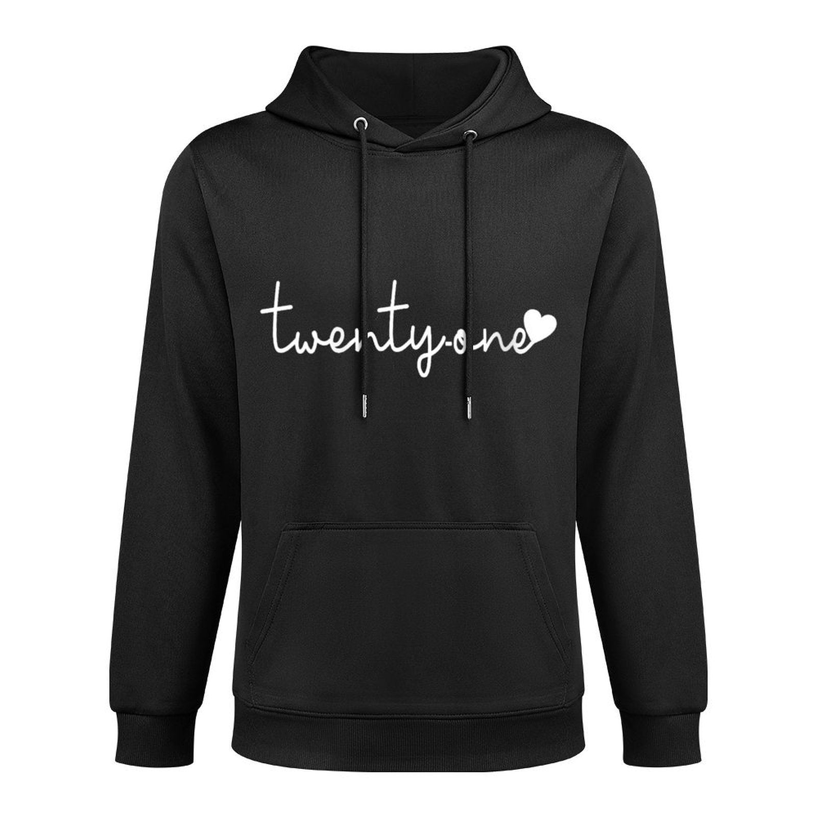 Twenty-One, 21 Years Old, Cute For Women Her 21st Birthday Unisex Design Hoodie