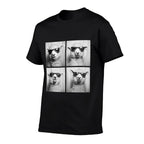 Funny Lambs with Sunglasses Cool Sheep Animals Humor Meme  Rolled Sleeves T-Shirt
