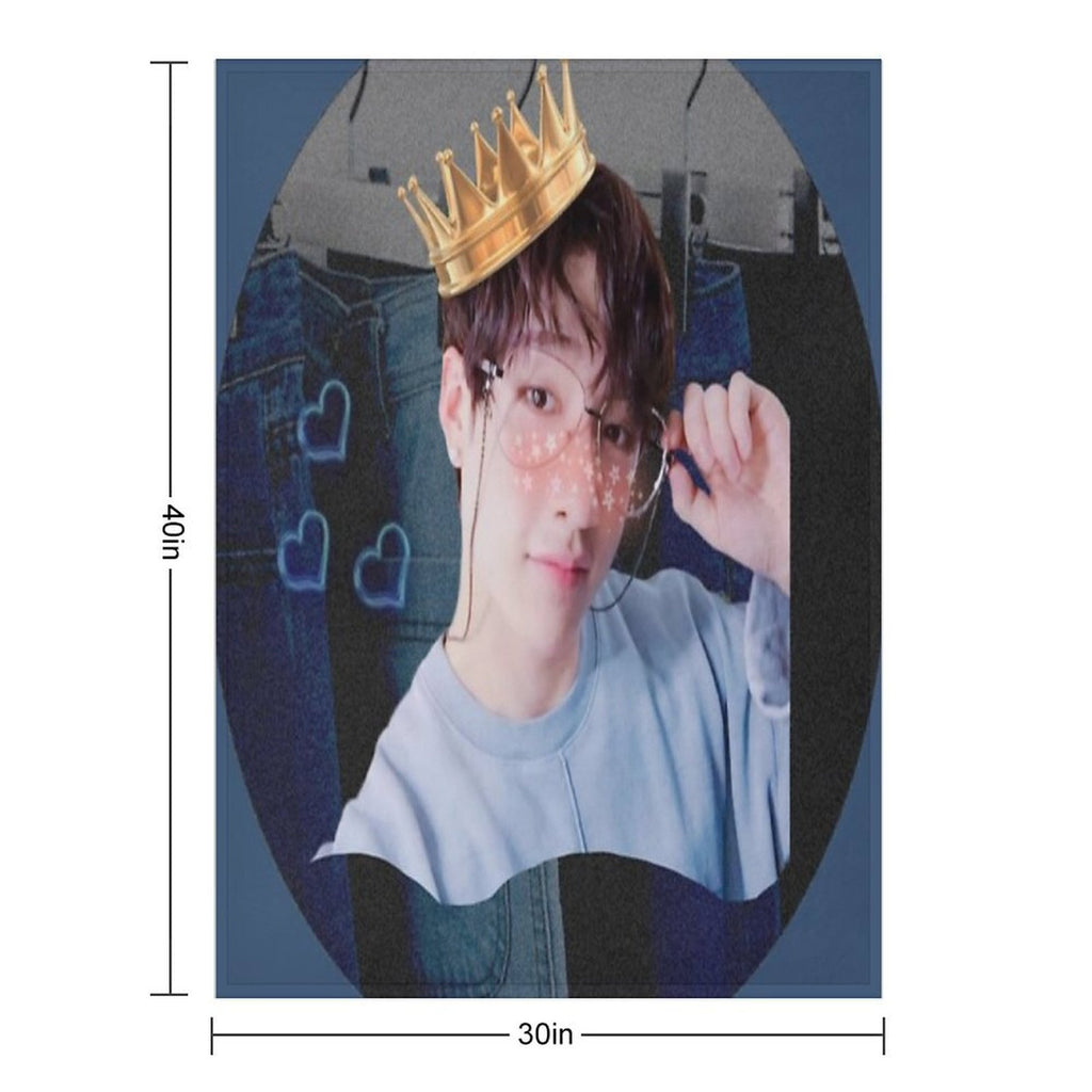 Stray Kids Bangchan Gift-ready Throw Blanket