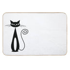 Mcm Atomic Cat  Easy To Clean Bath Mat