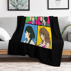 213 Lupin 4square Durable Throw Blanket