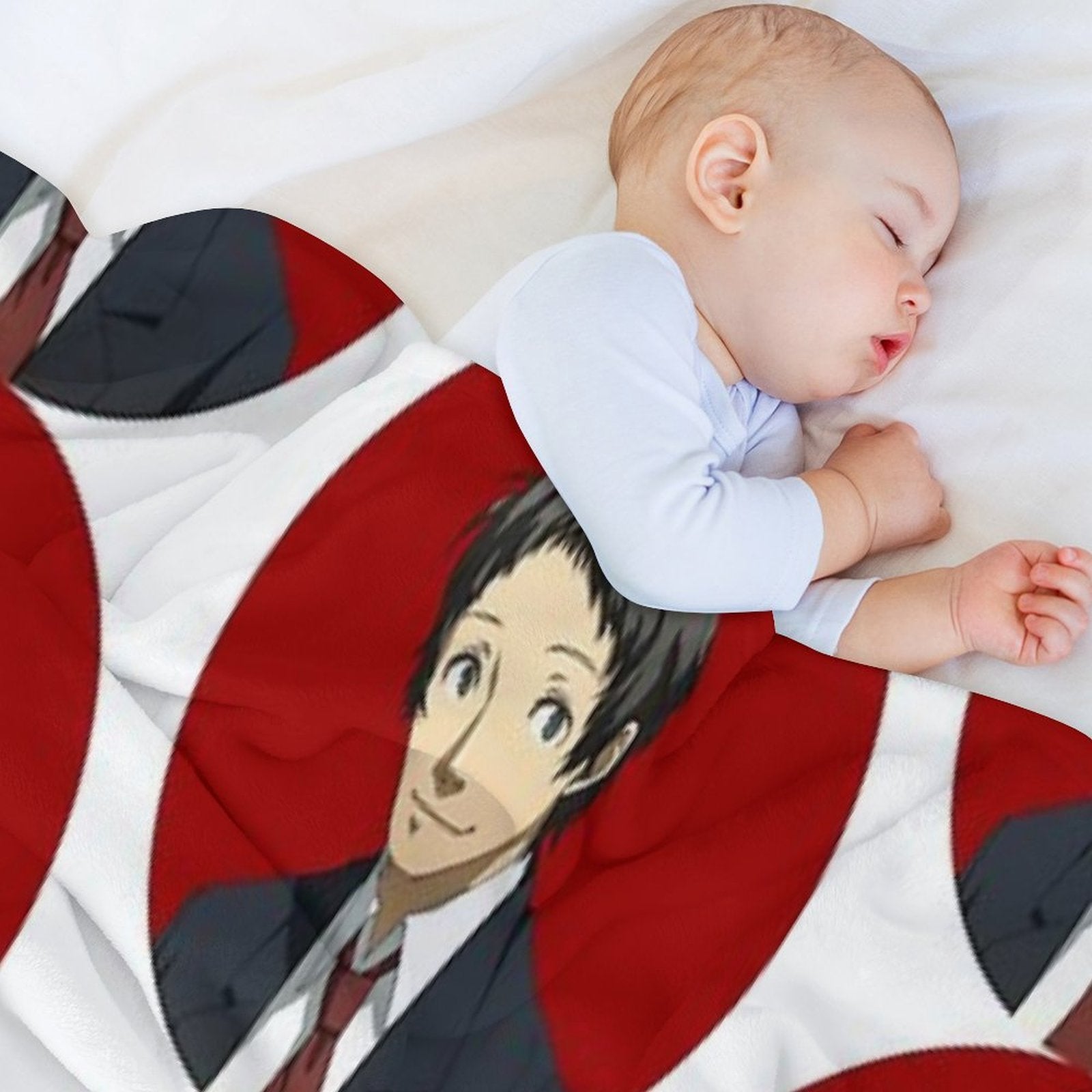 Adachi Portrait Versatility Throw Blanket