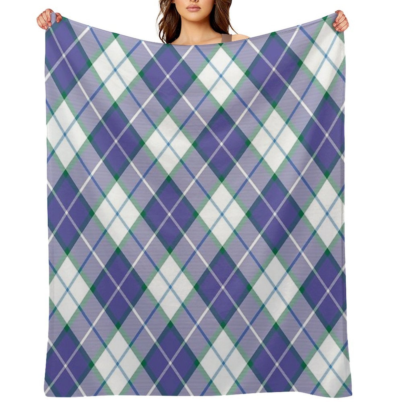 Northwest Tartan Sustainable Throw Blanket