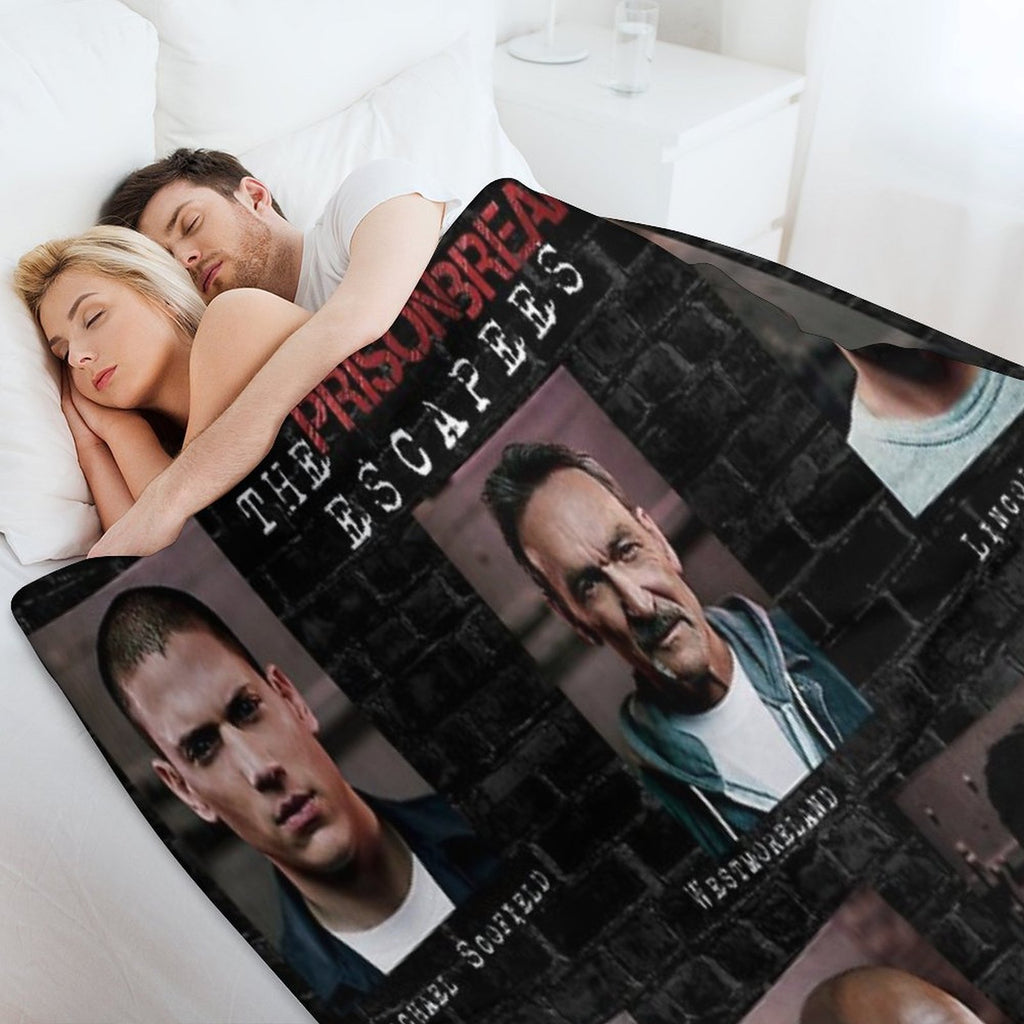 Prison Break Anti-pilling Throw Blanket
