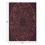 Noita Rune Circles Versatility Throw Blanket