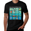 SpongeBob SquarePants Plankton How Are You Feeling Cartoon  Summer-ready Fabric T-Shirt