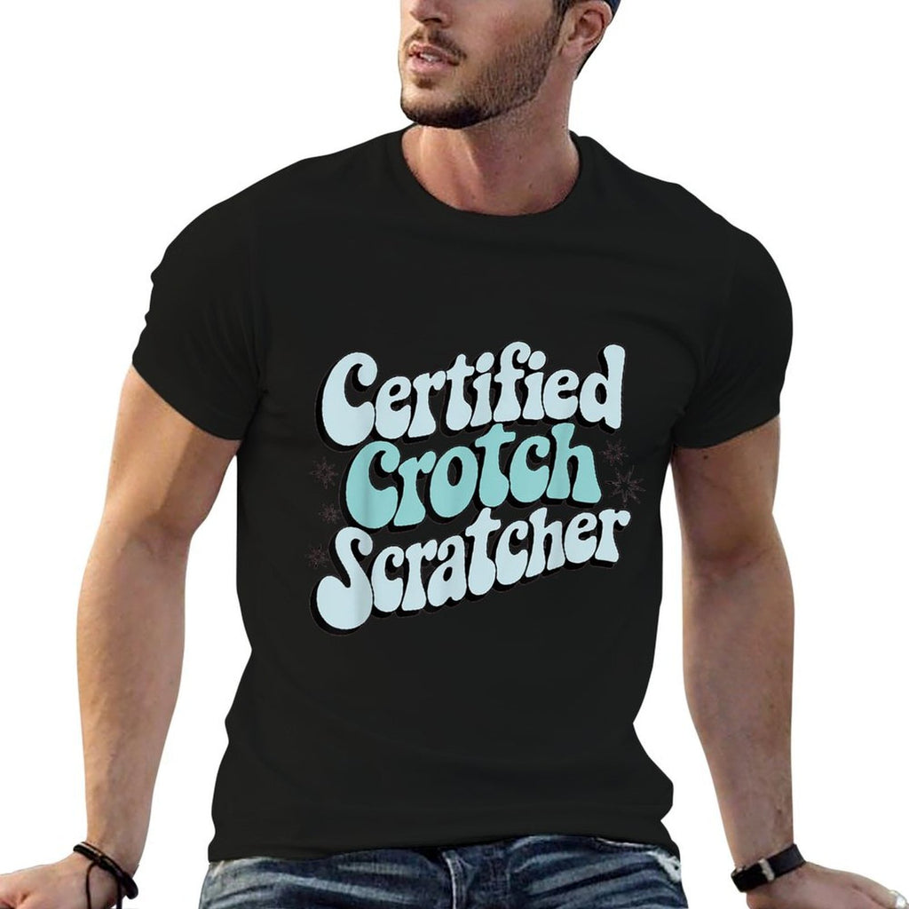 Embarrassing Funny Inappropriate Crotch Adult Humor  Slim-fit Cut T-Shirt