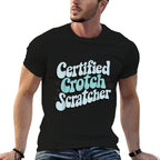 Embarrassing Funny Inappropriate Crotch Adult Humor  Slim-fit Cut T-Shirt