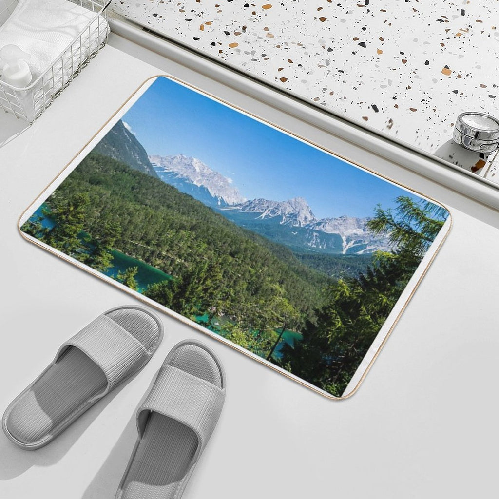 The Fern Pass Austria  Long-Lasting Bath Mat