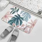 Floral Pattern  Non-Slip Bath Mat