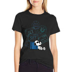 Peanuts - Snoopy Travel Stamps  Soft T-Shirt