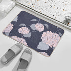 Hydrangea  Stain-Proof Bath Mat