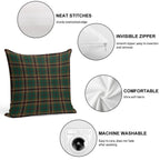 Murphy Tartan Classic Irish Plaid Soft Shrink-Resistant Throw Pillow