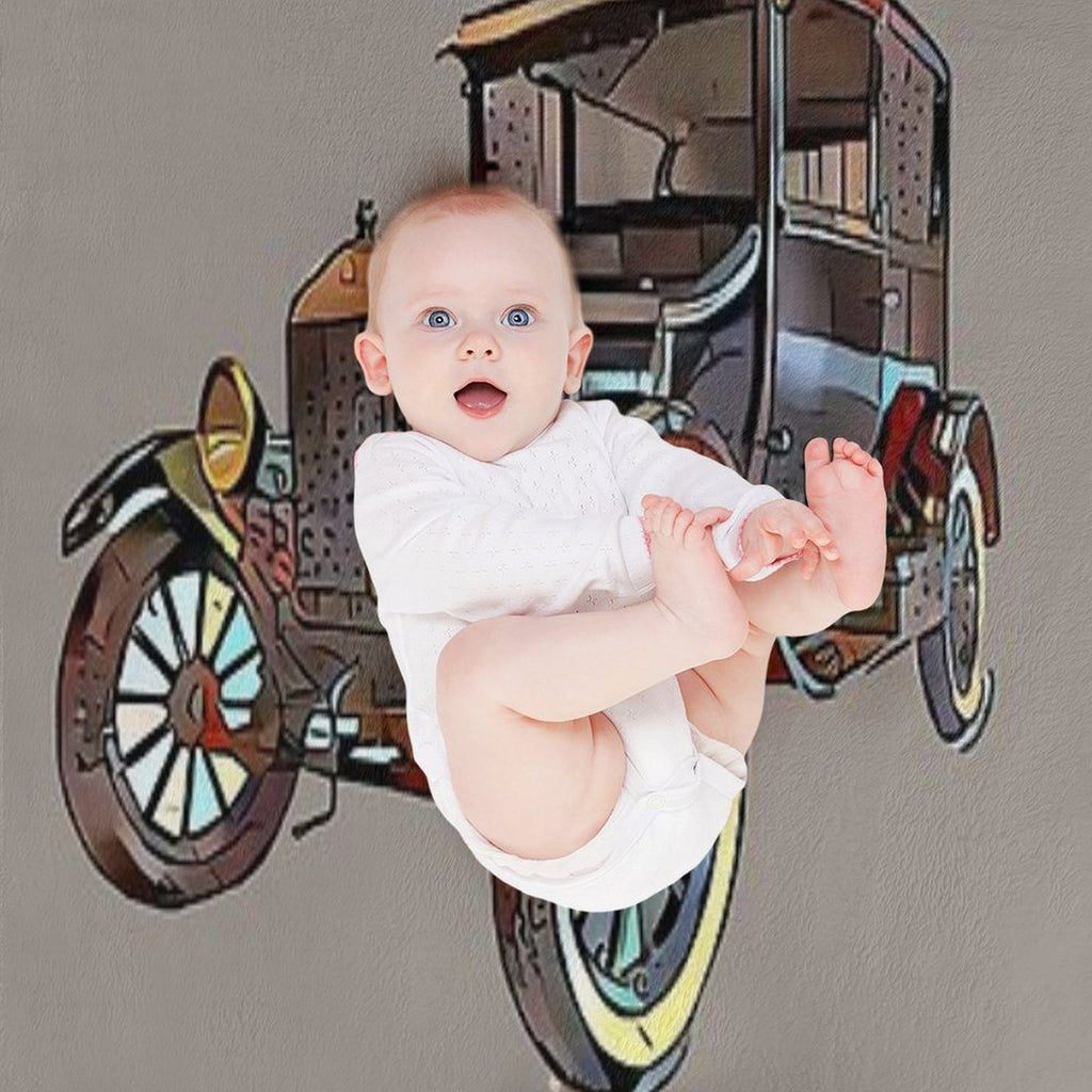 I'm Not Old, I Am A Classic Easy Care Throw Blanket