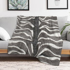 Zebra Versatility Throw Blanket