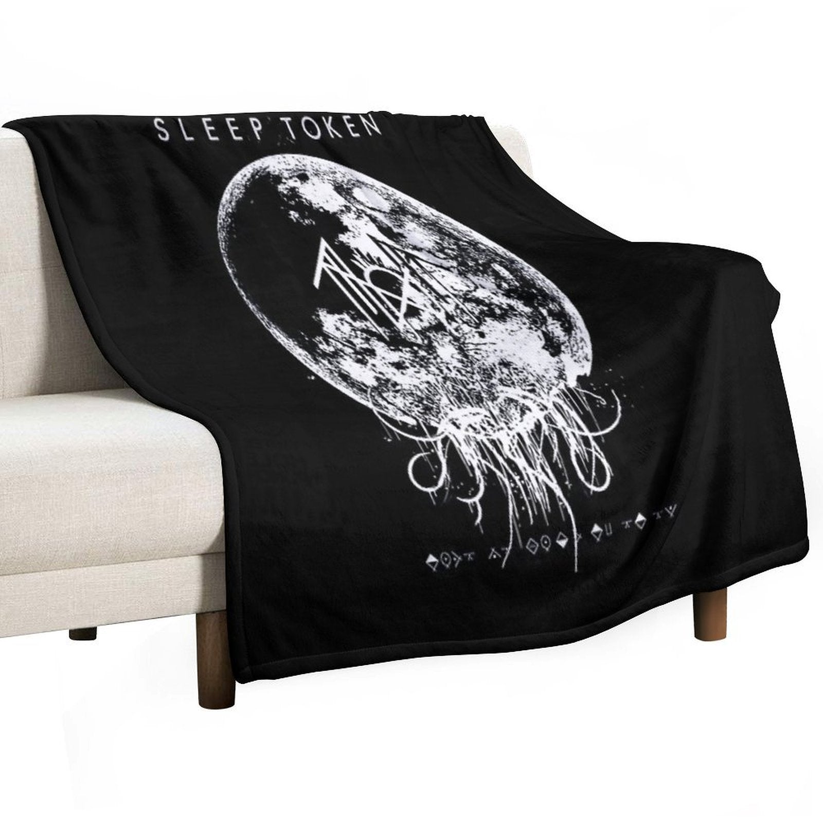 Original Merchandise Sleep Token - Whispers And Swings in A Playground of Worship Quick-dry Throw Blanket