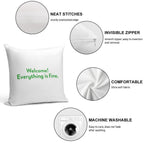 The Good Place Welcome Wall Soft Fade-Resistant Throw Pillow