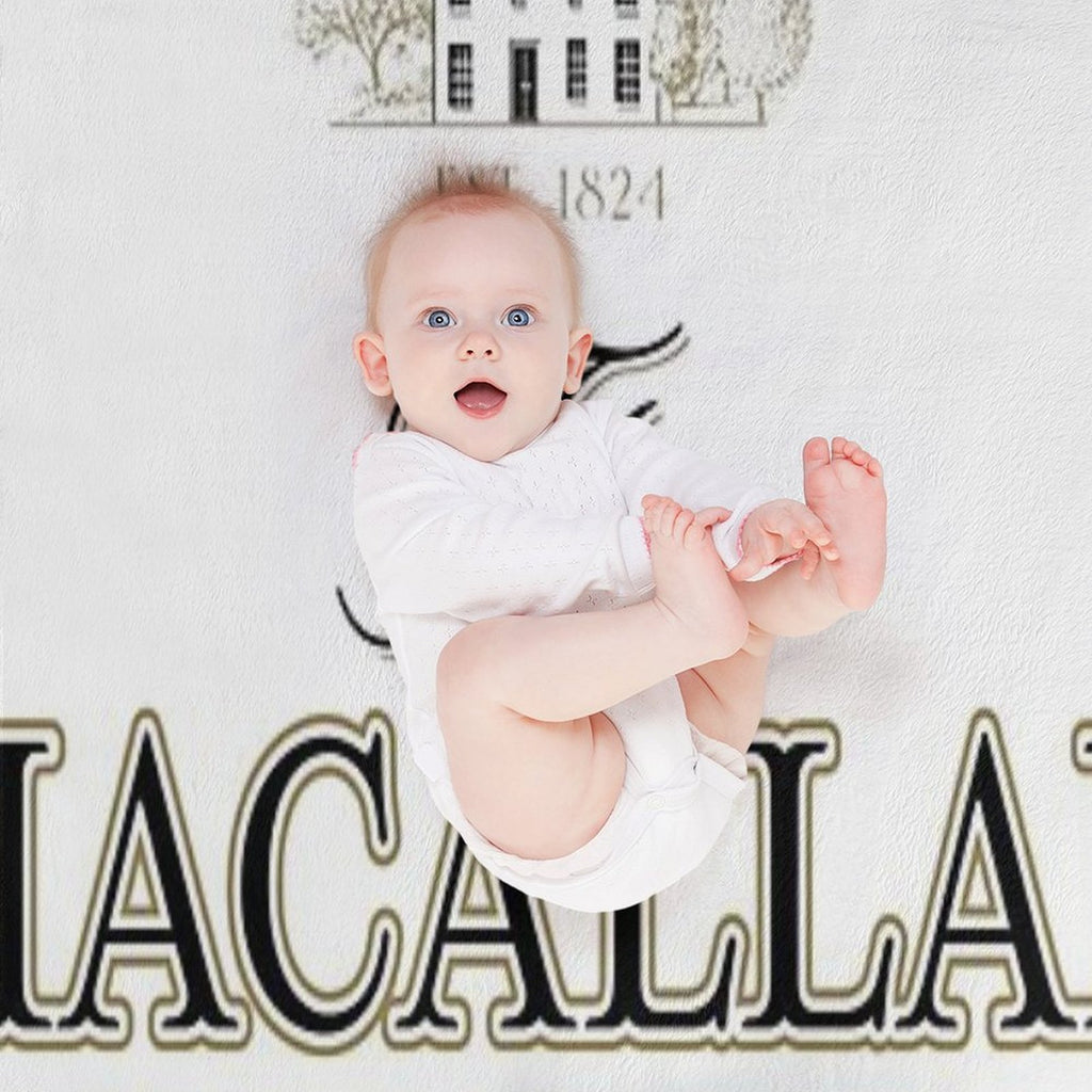 The Scotch Whisky Plush Throw Blanket