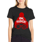 Oh Fudge! Funny Christmas Gift  Quick-drying T-Shirt