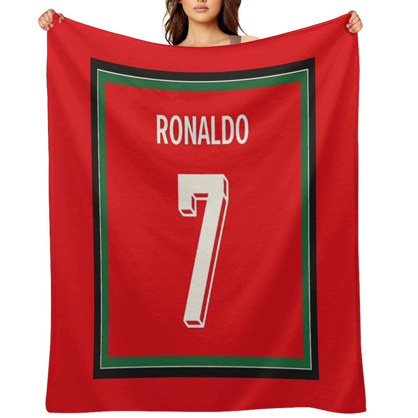 Ronaldo - Portugal 2024 Sustainable Throw Blanket