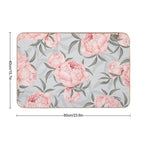 Peony on Spring Vibes  Anti-Trip Bath Mat