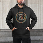 Vintage 1952 Original Parts Men Women Funny 70th Birthday Easy Care Hoodie