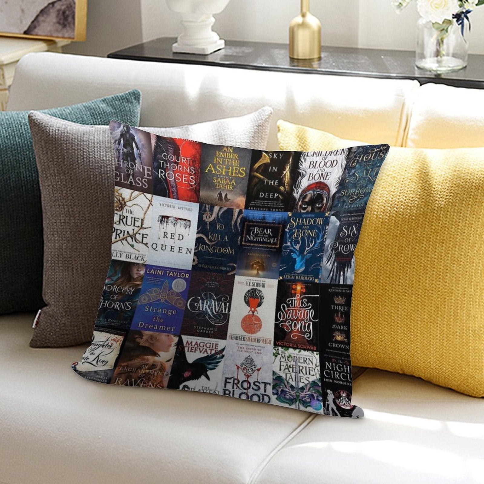 YA Fantasy Classics Soft Ultra-Soft Texture Throw Pillow