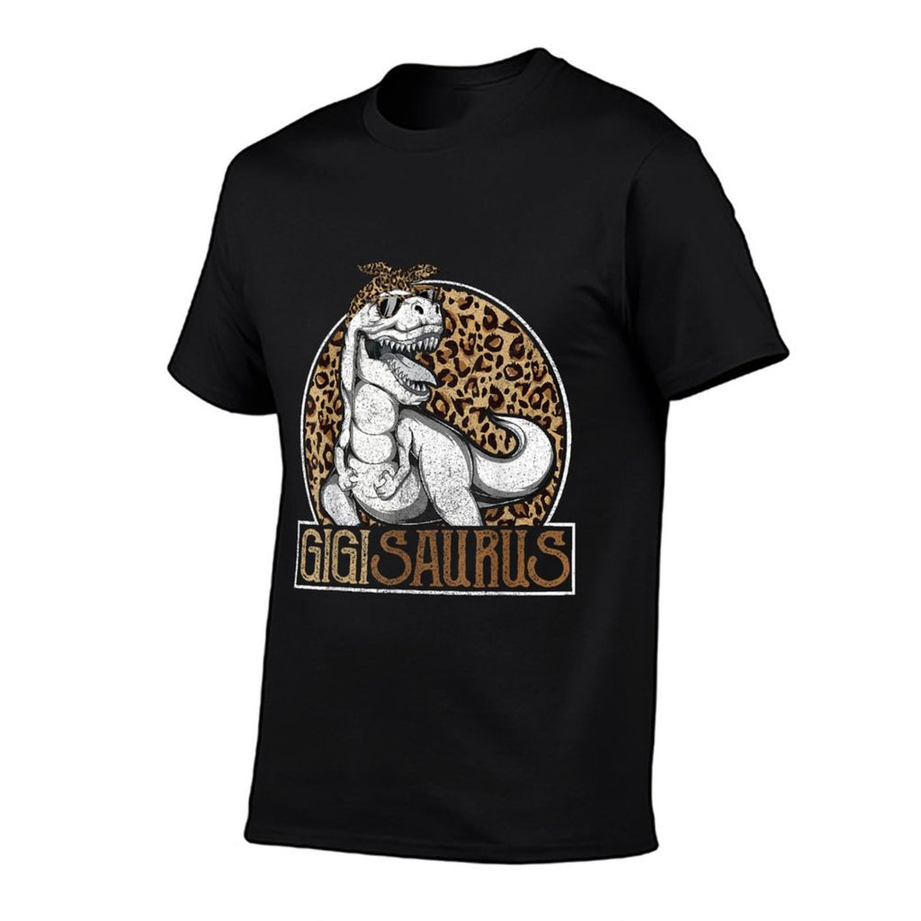 Gigisaurus Dinosaur Gigi Leopards, Mothers Day Grandma  Durable T-Shirt