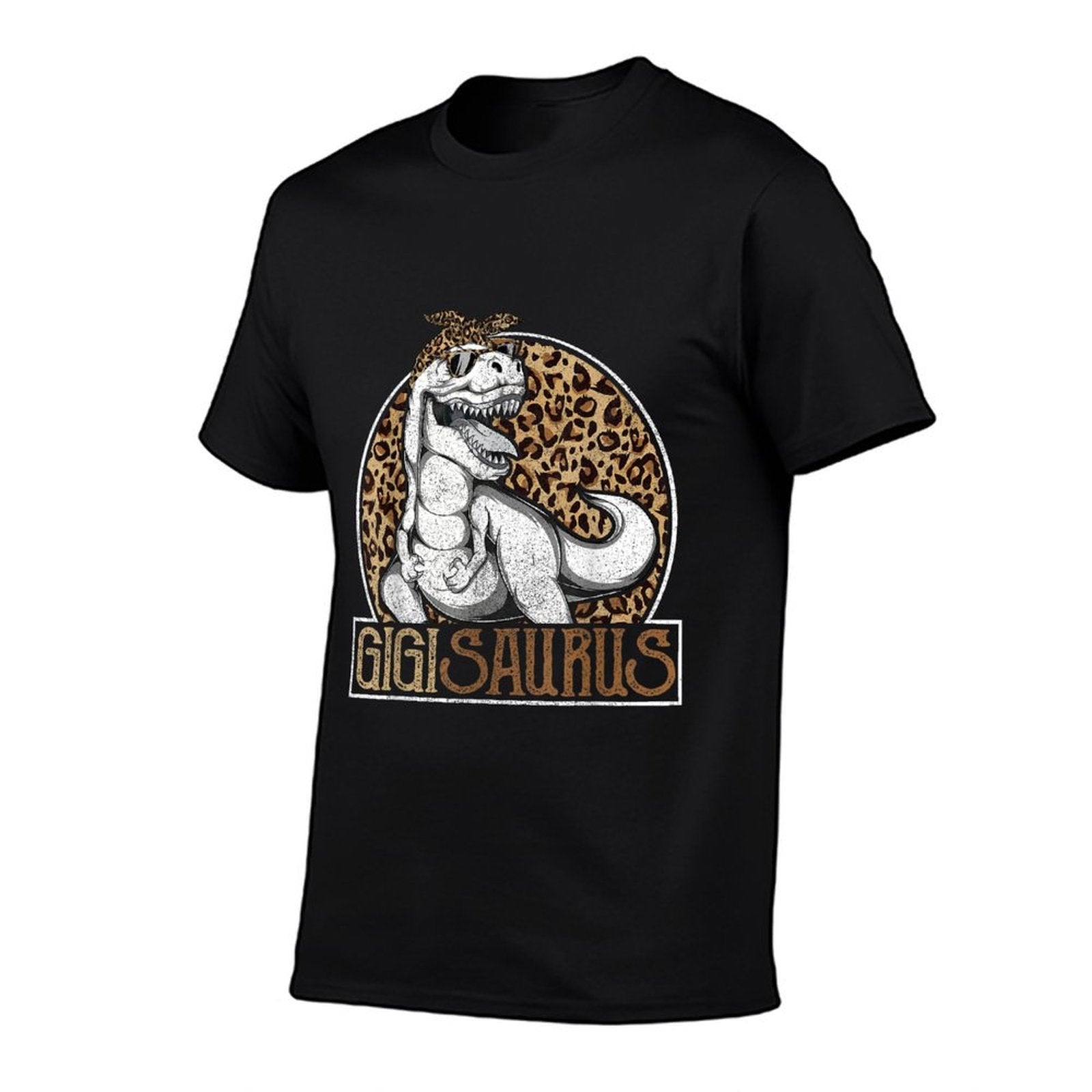 Gigisaurus Dinosaur Gigi Leopards, Mothers Day Grandma  Durable T-Shirt