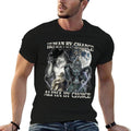 Human By Chance Alpha By Choice Cool Funny Alpha Wolf Meme  Classic T-Shirt