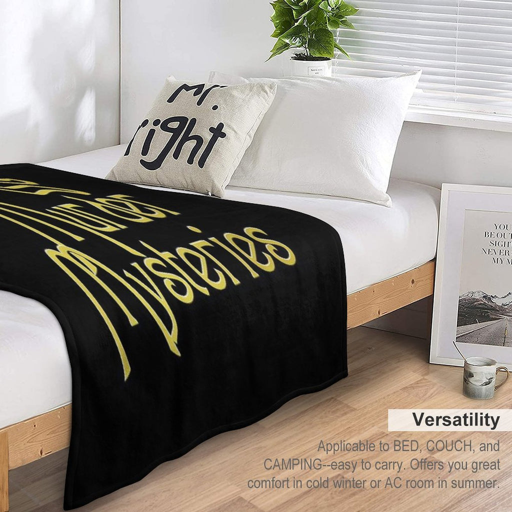 I Love Murder Mysteries Compact Throw Blanket