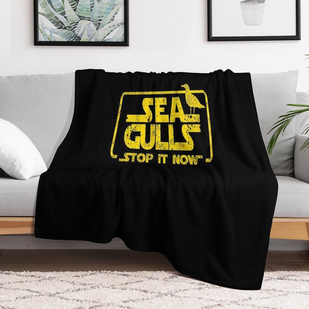 Seagulls Versatility Throw Blanket