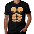 Funny Monkey Gorilla Chest Costume Halloween  Trendy Pattern T-Shirt