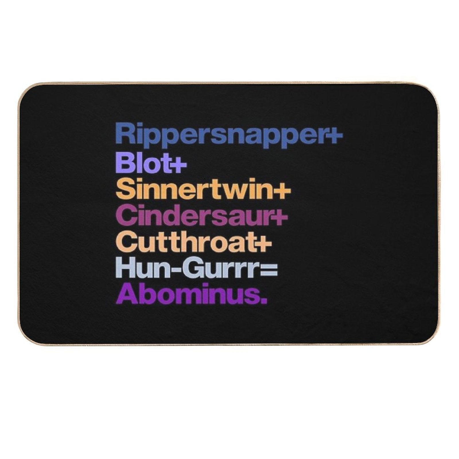 Abominus (Transformers)  Anti-Trip Bath Mat