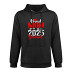 Proud Mom Of A Class Of 2025 Graduate Senior Graduation Moisture-Wicking Hoodie