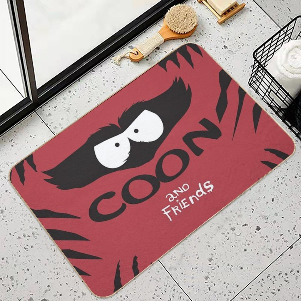 Coon And Friends  Toxin-Free Bath Mat