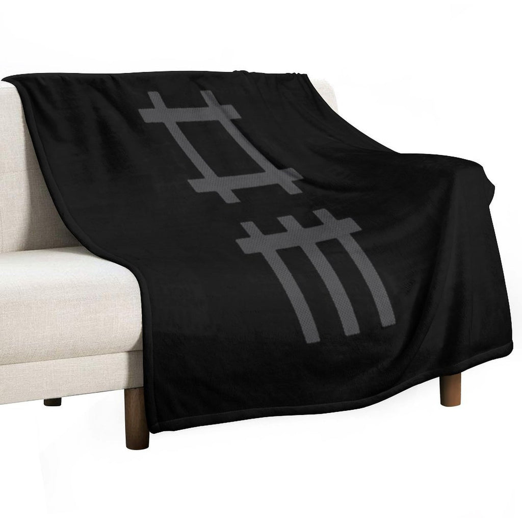 Depeche Mode (grey) Plush Throw Blanket