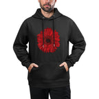 Really Like Gerbera Red Daisy Winter Flower All-Day Comfort Hoodie