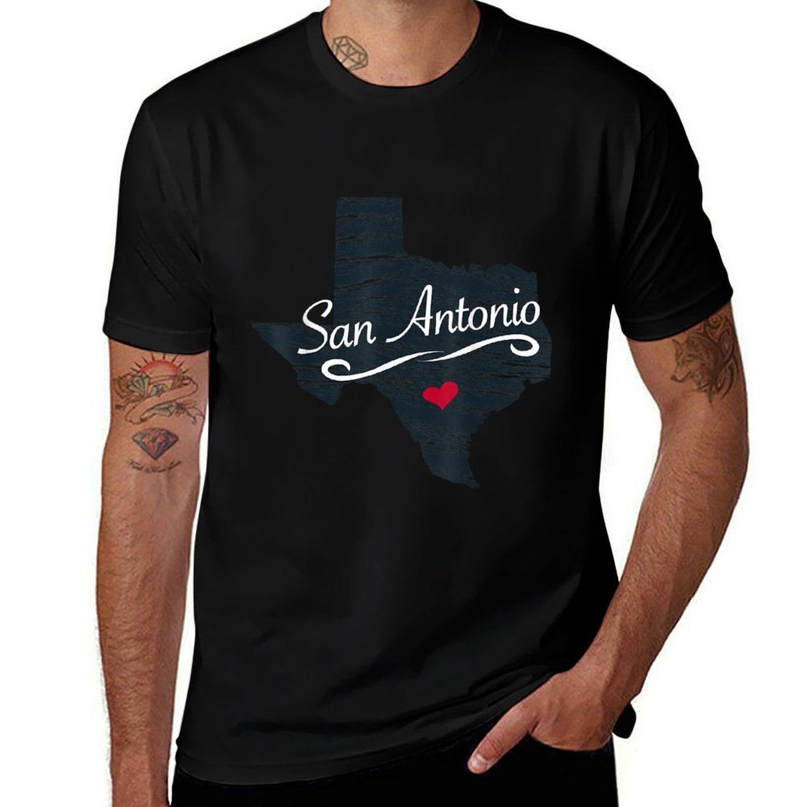 San Antonio Texas TX Gift Mens Womens Kids Top  Quick-drying T-Shirt