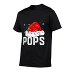 Pops Claus Funny Xmas Family Matching Grandpa Christmas  Lightweight T-Shirt