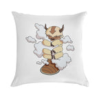 Appa with Clouds Soft Bedroom Essential Throw Pillow