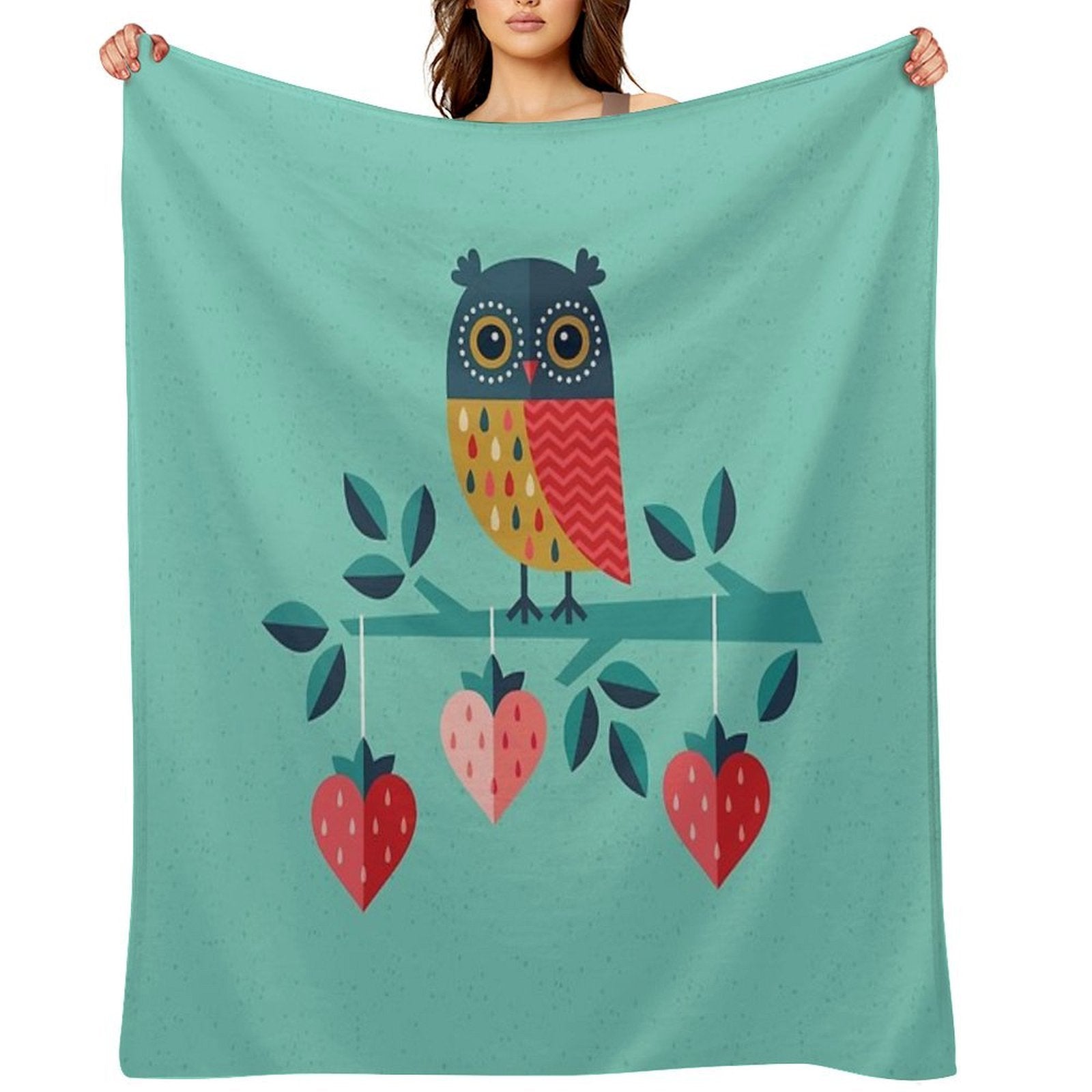 Owl Always Love You Easy Care Throw Blanket