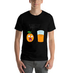 Is That You Bro Kawaii Fruit Funny Orange Juice  Summer-ready Fabric T-Shirt