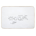 Taylor Swift Quote On Music  Eco-Friendly Bath Mat