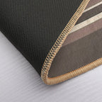 Classic Stripes Pattern Durable Bath Mat