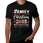 Family Christmas 2025 Making Memories Together Matching  Easy-care T-Shirt