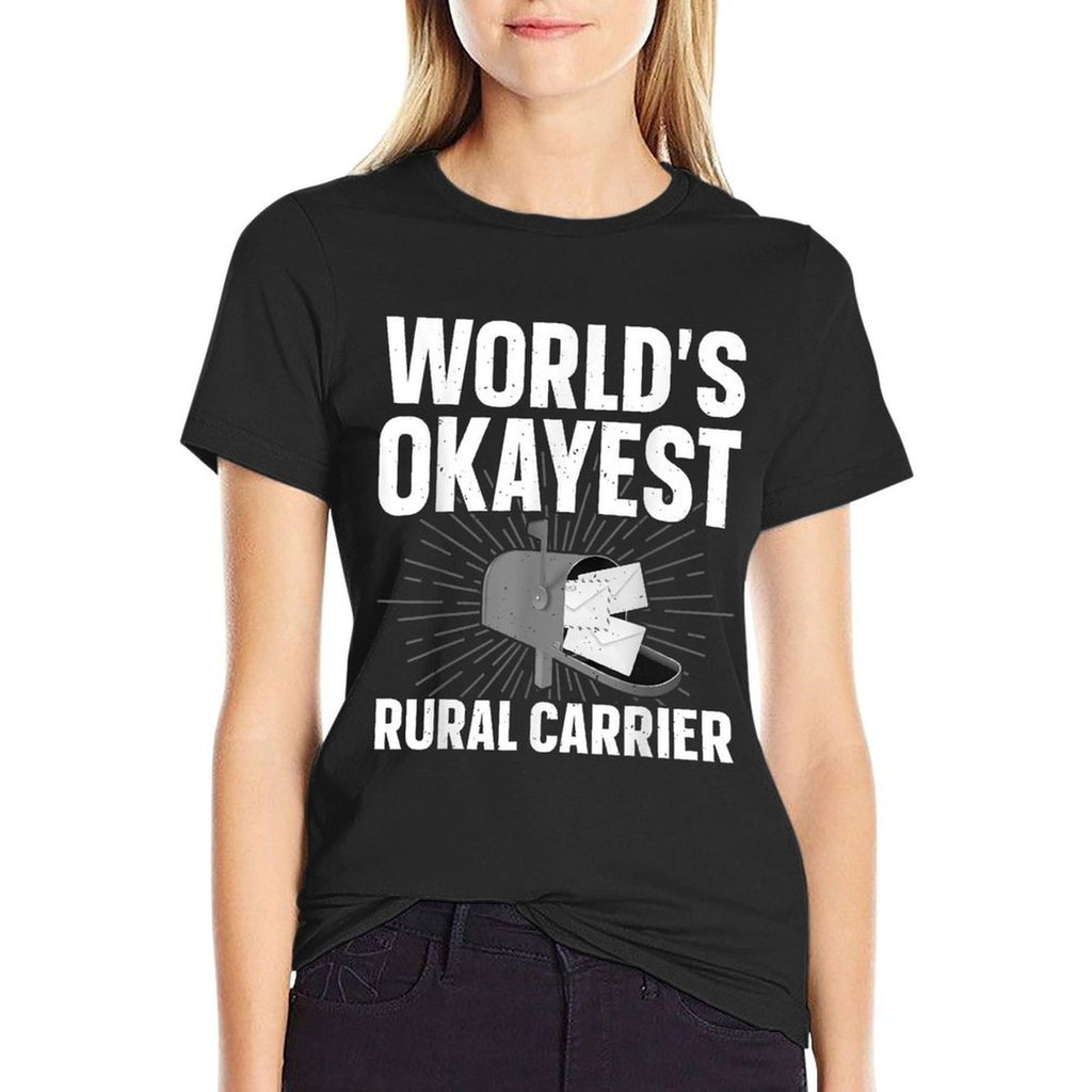 Rural Carrier Art For Men Women Postal Worker Rural Carrier  Quick-drying T-Shirt